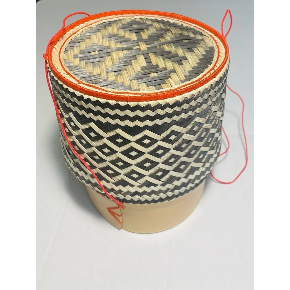 Bamboo Sticky rice steamer basket Induction Por Electric Gas Stove
